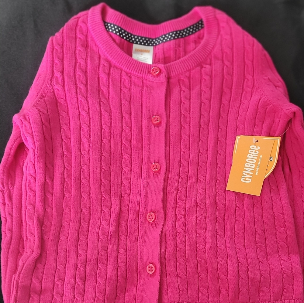 Girls cable knit sweater
